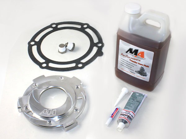 ~(6 lbs. 10X10X7)~ Transfer Case Upgrade Kit with Magnetic Drain Plugs and Fluid