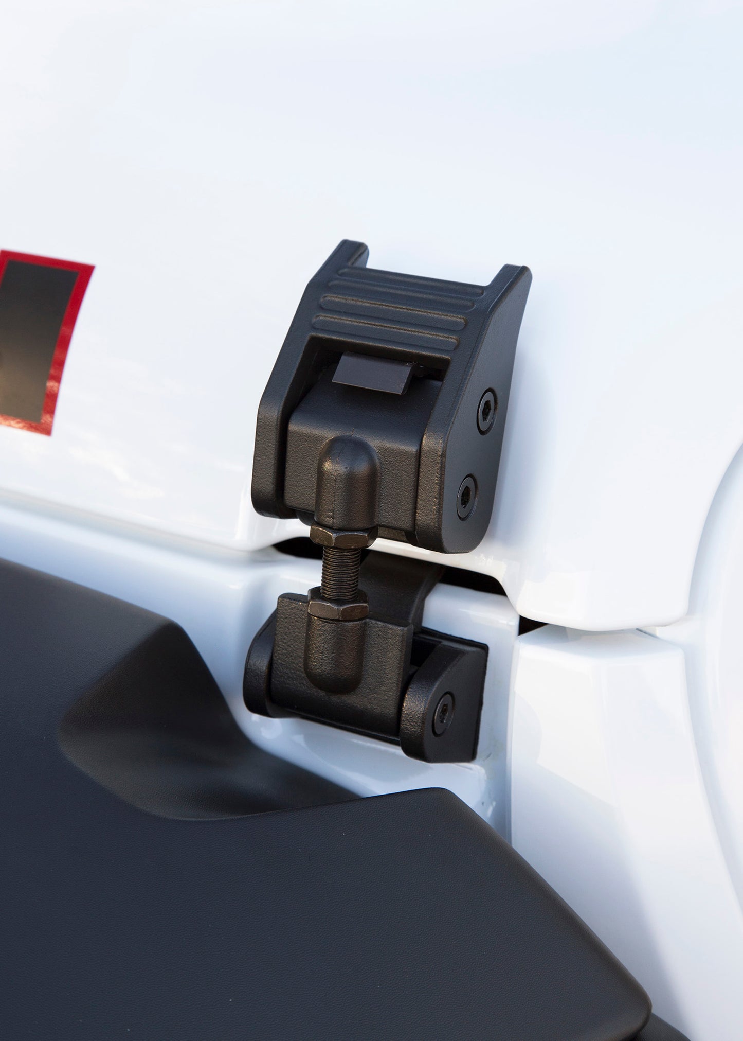 ~(2.2 lbs. 9X8X2)~ Hood Catch Kit Textured Black 2018-21 Jeep Wrangler 20-21 Gladiator