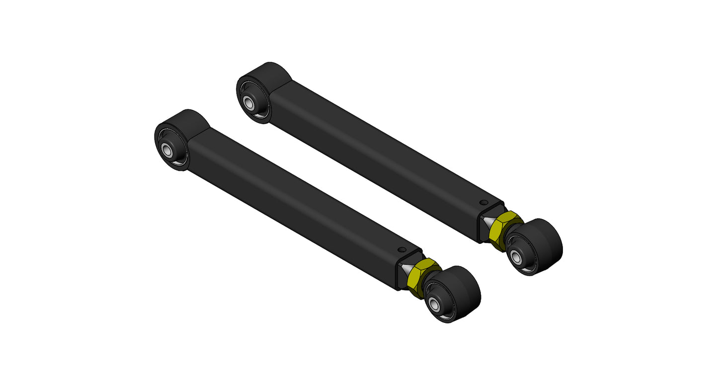 ~(26 lbs. 24X6X6)~ Jeep Wrangler Overland Plus Rear Lower Control Arms 07-18 and Up JK/JL