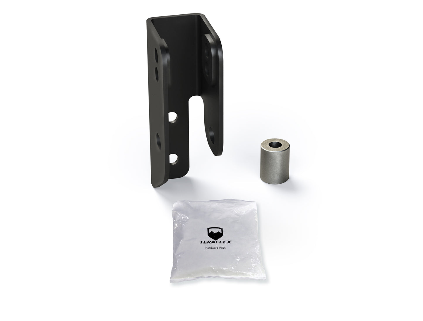 ~(5 lbs. 11X5X4)~ JL/JLU 2.54in Lift Rear Track Bar Bracket Kit Axle End