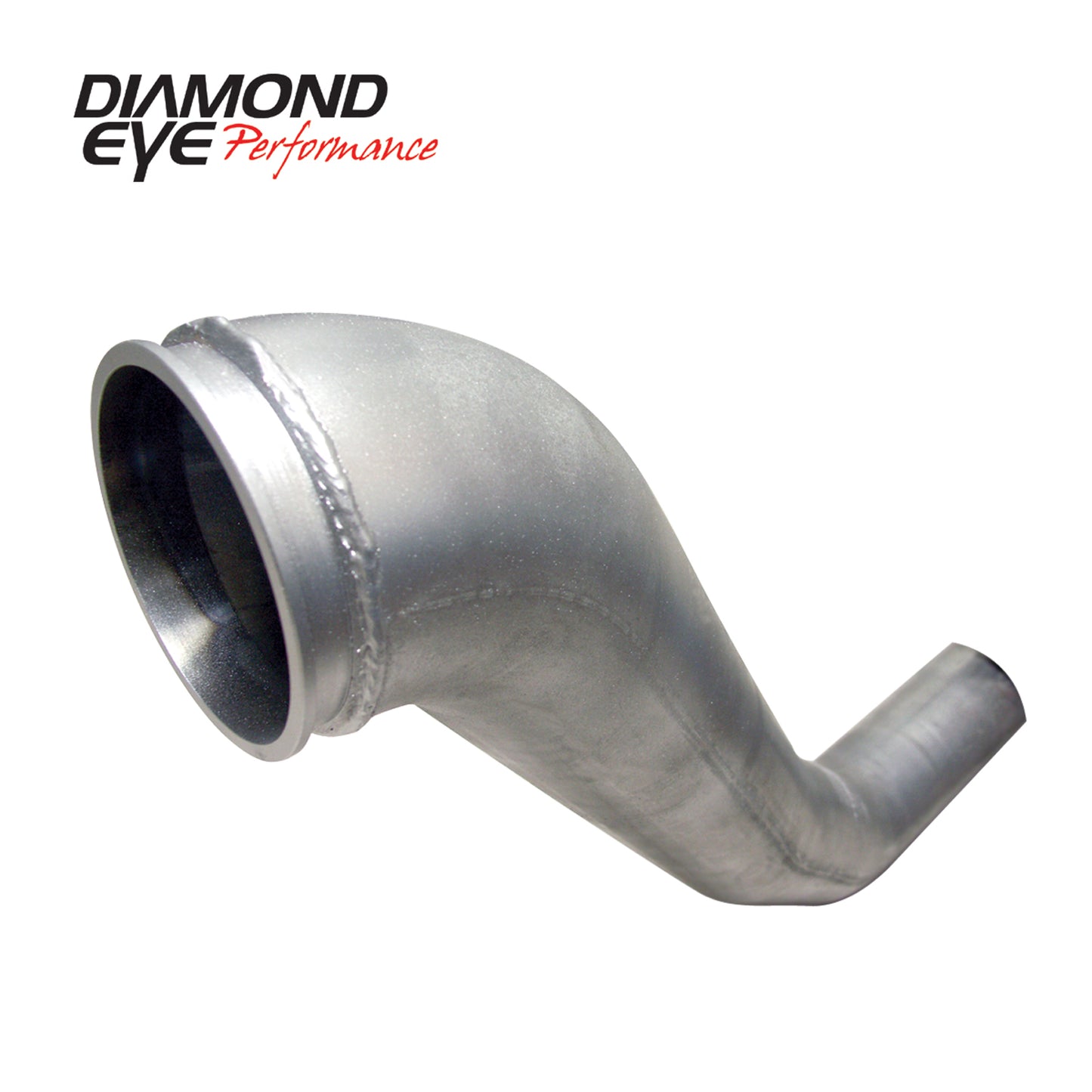 KIT 4in DOWNPIPE HX40 TURBO-DIRECT FLANGE W V-BAND CLAMP ALUMINIZED DODGE 1994 -2002 DOWNPIPE 4in HX40 TURBO-DIRECT FLANGE ALUMINIZED DODGE 1994 -2002