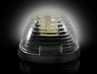 ~(1.9 lbs. 18X7X2)~ Ford 99-16 Superduty (5-Piece Set) Clear Lens with Amber LEDs - Complete Cab Light Kit with all wiring and hardware