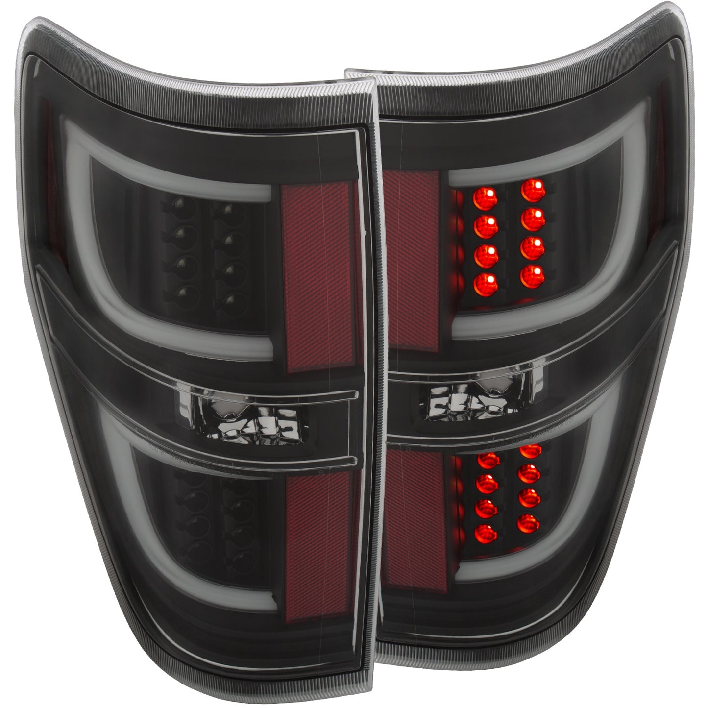 LED Taillights Black