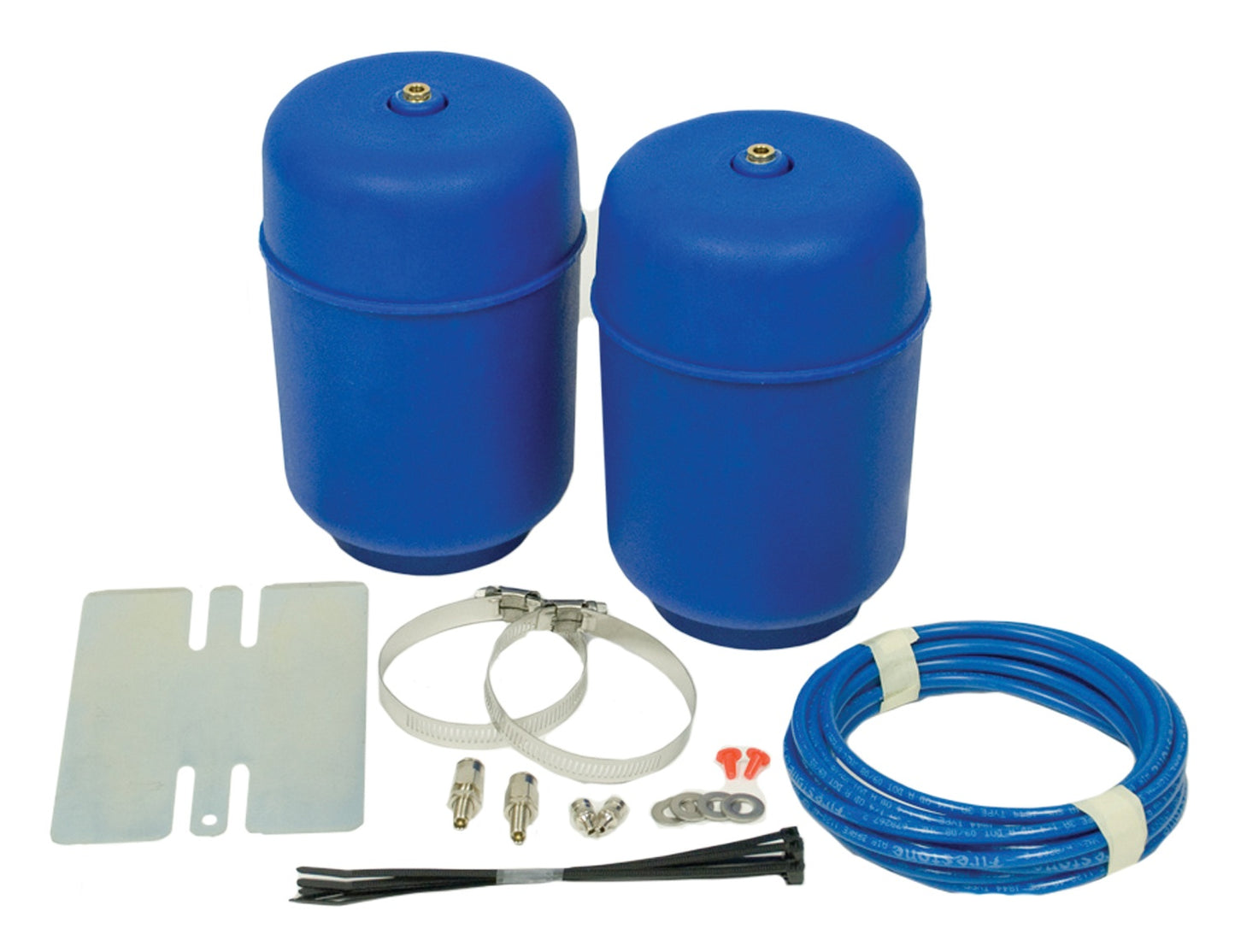 ~(3.1 lbs. 12X9X9)~ Coil-Rite Air Helper Spring Kit Rear Incl. Air Helper Springs Supports Hardware Air Line And Inflation Valves No Drilling Required OEM Number W237604108