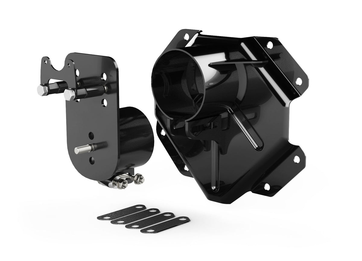 ~(18.4 lbs. 18X14X8)~ JK Spare Tire Mounting Kit HD Adjustable 07-Pres Wrangler JK TeraFlex