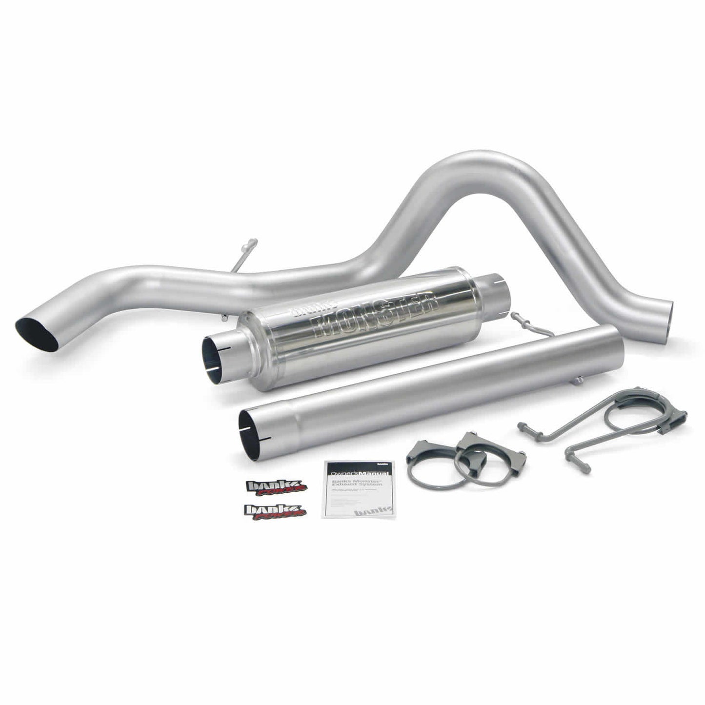 ~(49 lbs. 43X24X11)~ Monster Sport Exhaust - 1999-03 Ford 7.3LW/O Cat Conv