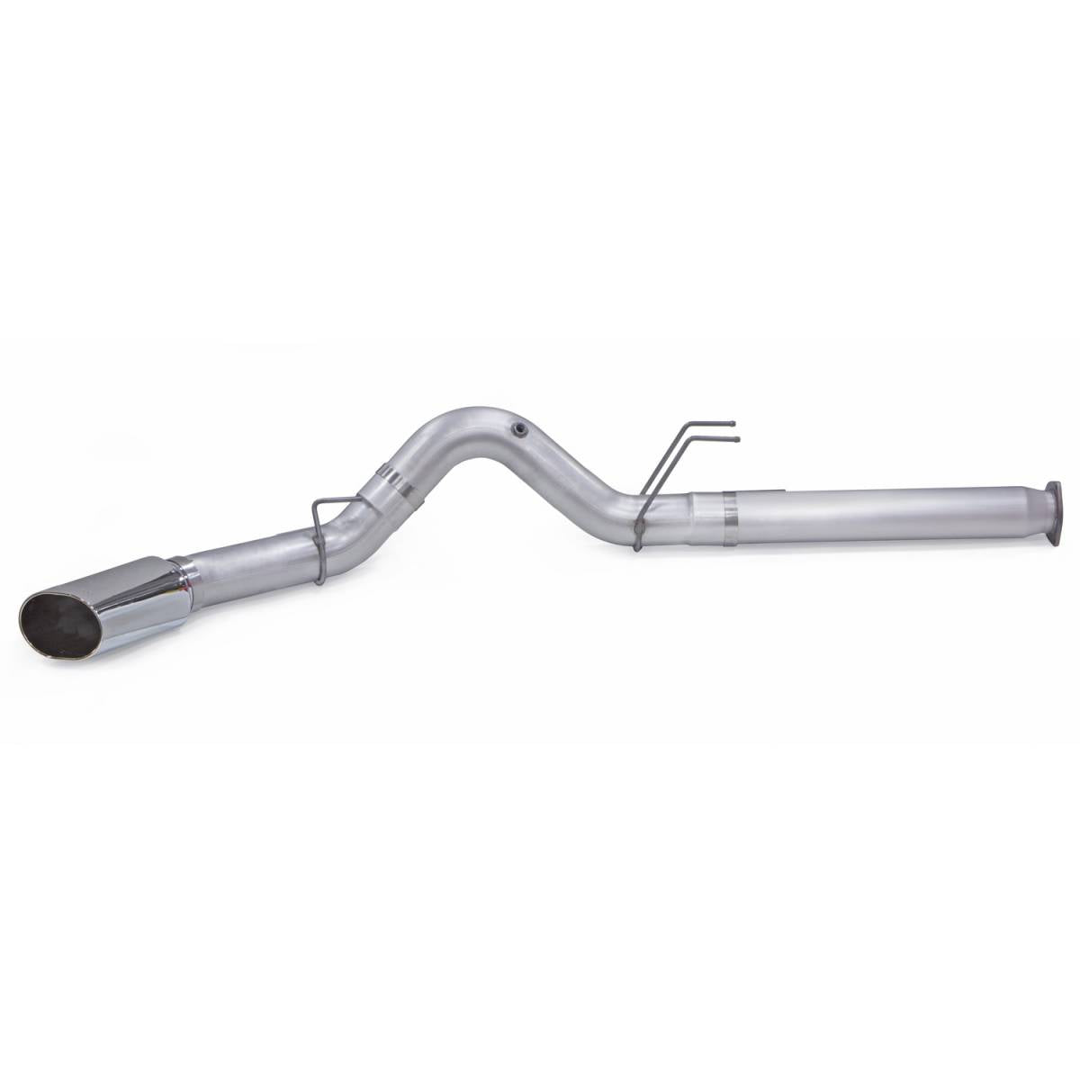 ~(45 lbs. 40X18X14)~ Monster Exhaust 5.0 Single 2017-2020 Ford 6.7L w/ SideKick S/S Chrome Tip