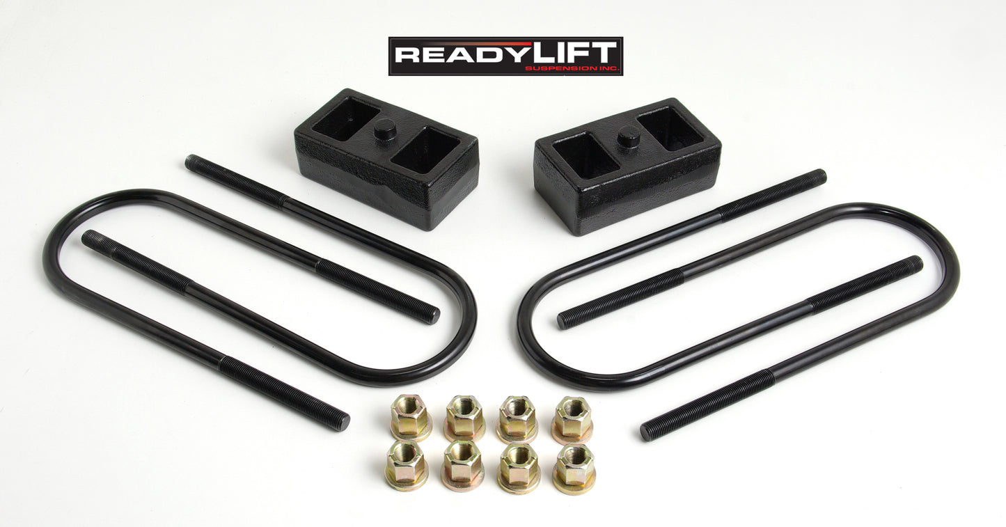 RLS - 2 Rear Block Kit for use without Top mounted Overloads Fits Dodge Ram 2500 2003-2013