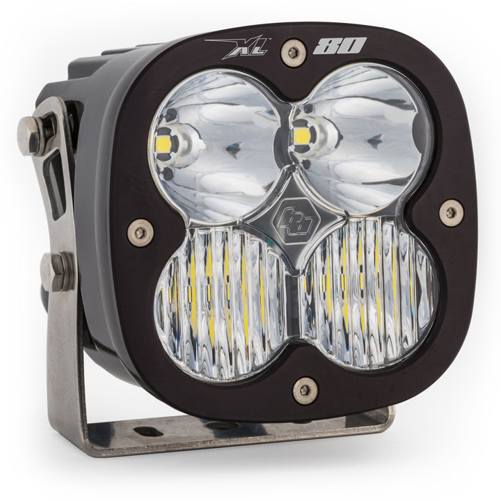 ~(5 lbs. 10X10X8)~ LED Light Pods Clear Lens Spot Each XL80 Driving/Combo Baja Designs