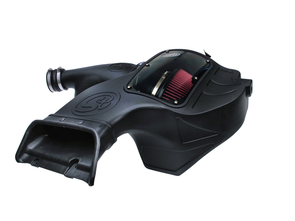 ~(16.6 lbs. 26X17X15)~ Cold Air Intake For 15-17 Ford F150 Raptor Ecoboost Cotton Cleanable Red S B