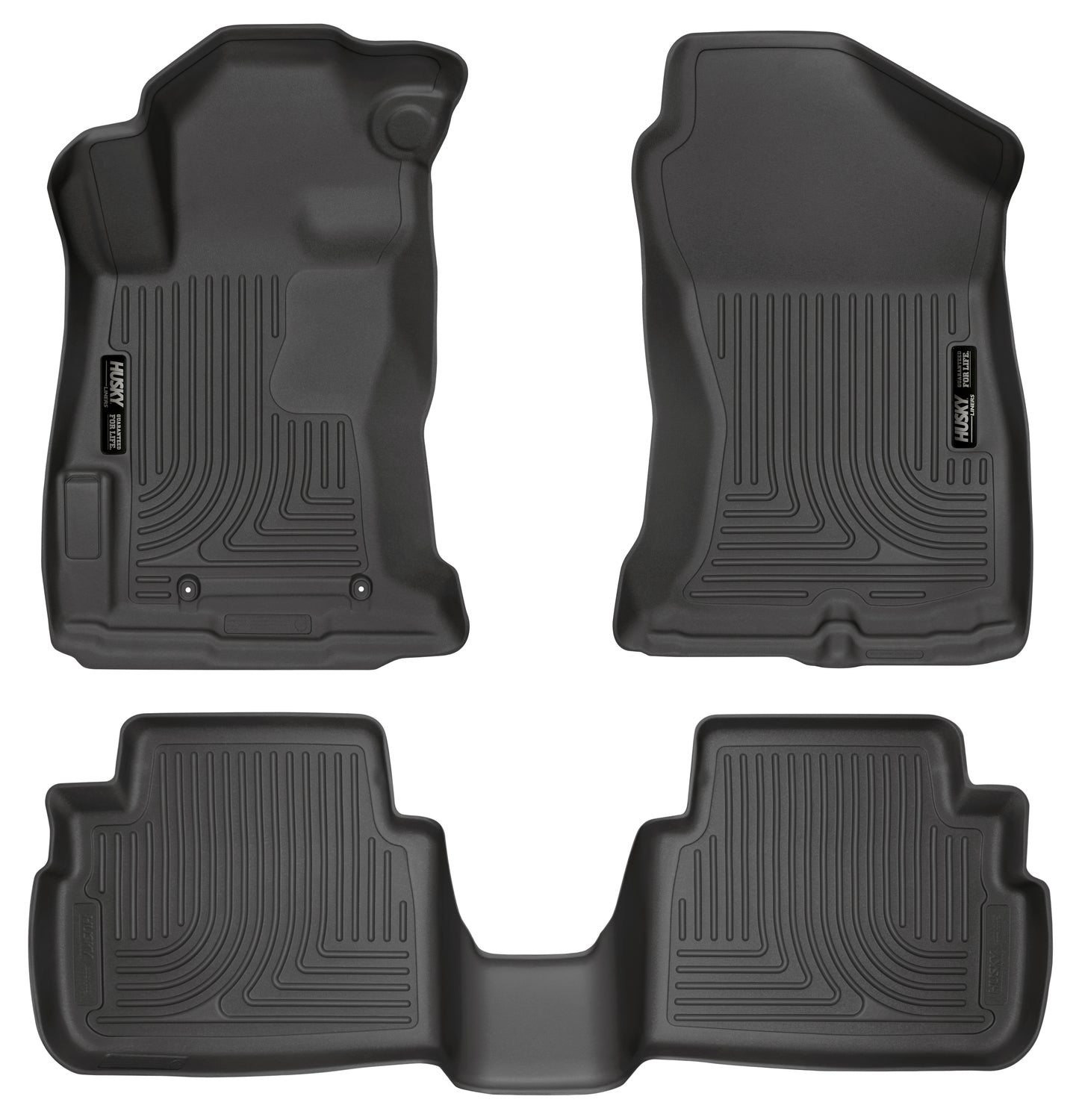 ***Discontinued***~(8.8 lbs. 33X22X7)~ Weatherbeater SeriesFront AND 2nd Seat Floor LinersTPO - Thermoplastic OlefinBlack