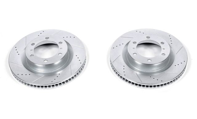 ~(43 lbs. 13X13X6)~ DRILLEDSLOTTED ROTOR PAIR