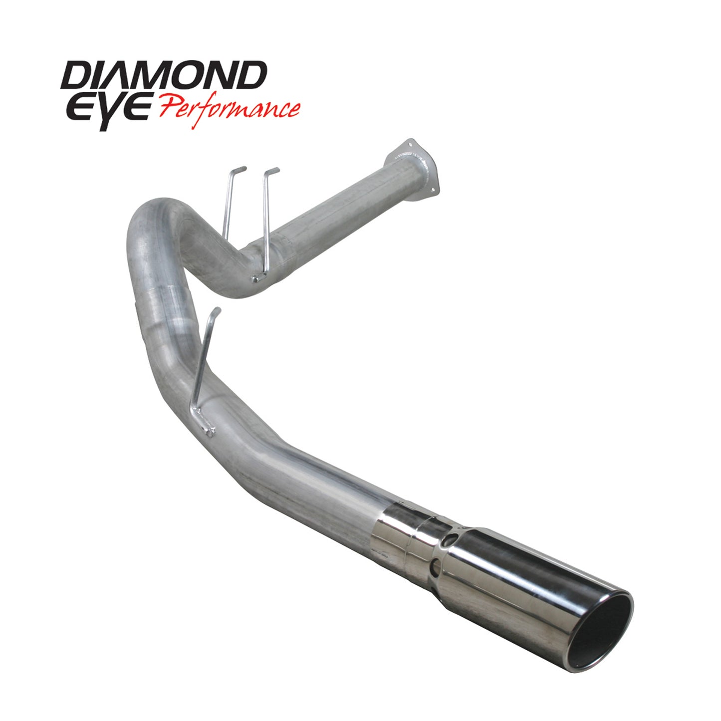 ~(49 lbs. 52X21X13)~ Exhaust System Kit 2011-2014 FORD 6.7L POWERSTROKE F250/F350 4 DPF BACK SINGLE ALUMINIZED