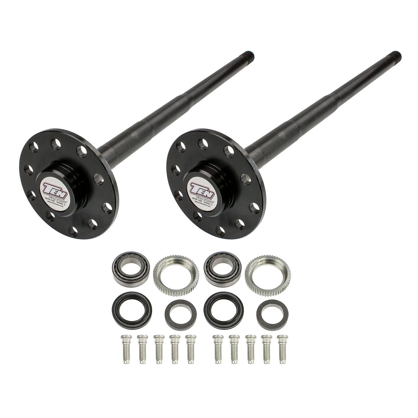 Rear Axle Kit; Dana 44 07-up Jeep JK non-Rubicon 30 Spline