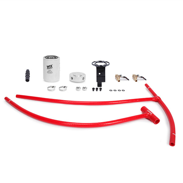 Ford 6.0L Powerstroke Coolant Filter Kit 2003-2007 Red