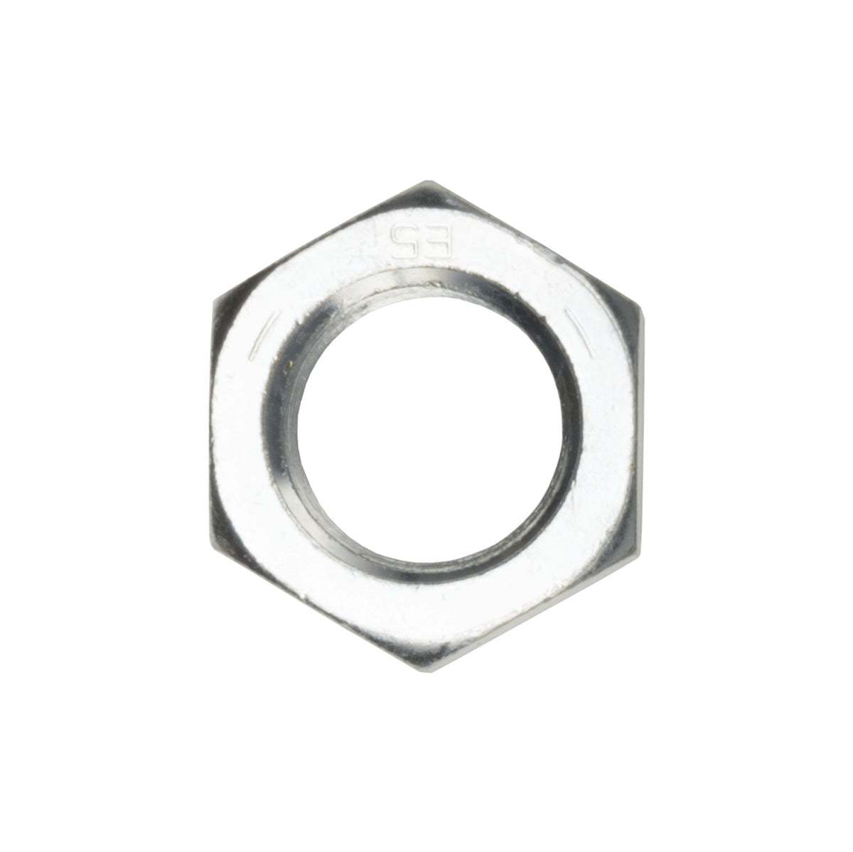 ~(0.5 lbs. 1X1X1)~ Jam Nut 7/8 Bore 14 TPI RHT
