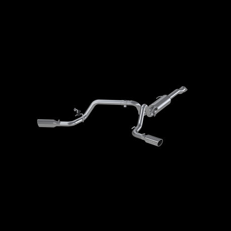 ~(55 lbs. 46X16X12)~ 2016-2020 Toyota Tacoma 3.5L Aluminized Steel 3in Cat Back Dual Split Side