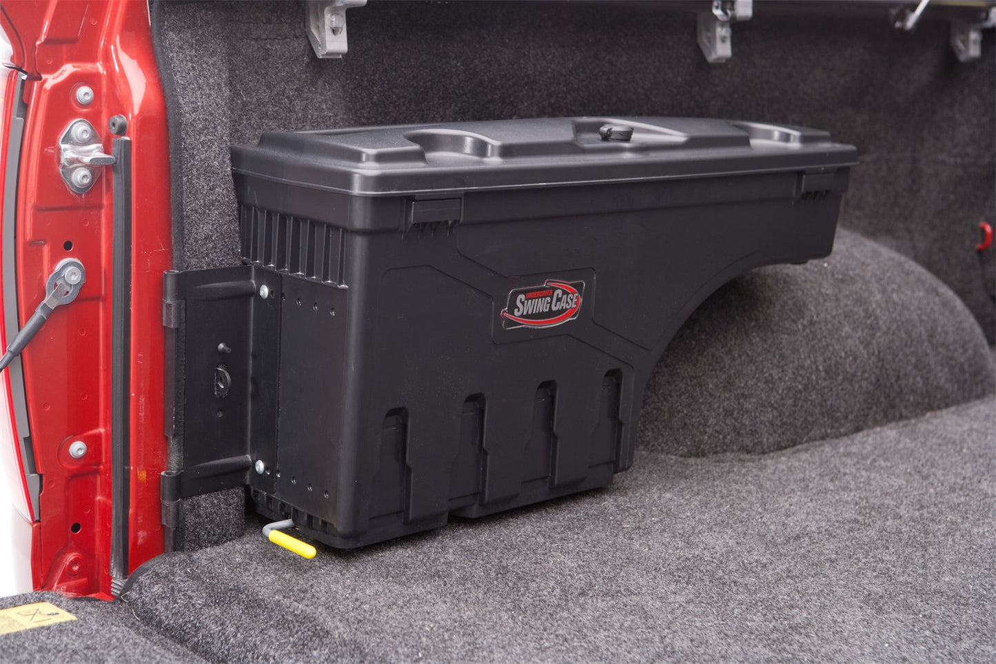 UnderCover Swing Case 2007-2018 2019 Chevrolet Silverado Legacy GMC Sierra Limited 1500-3500 Drivers Side Black Smooth