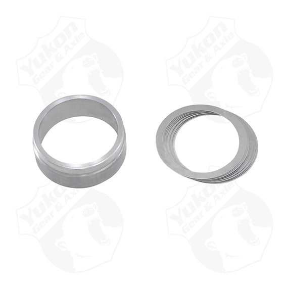 Crush sleeve eliminator kit for GM 10.5 14 bolt truck.
