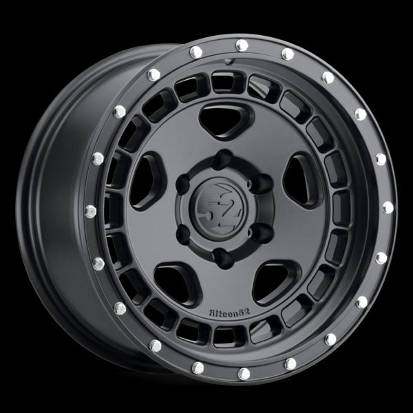 ***Discontinued***~(24.8 lbs. 19X19X11)~ TURBOMAC HD 17X8.5 ET0 6H135 ASPHALT BLACK / STEEL HARDWARE 87.1 Ford Raptor/F150