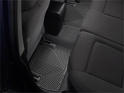 ~(5 lbs. 35X22X2)~ Black Rear Rubber Mats Audi 100 Series 1992 - 1994