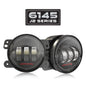 6145 J2  BLK W RED LOGO BEZEL KIT