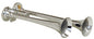 ~(4 lbs. 17X7X4)~ Dual chrome truck air horns. Long trumpets for deeper truck horn sound