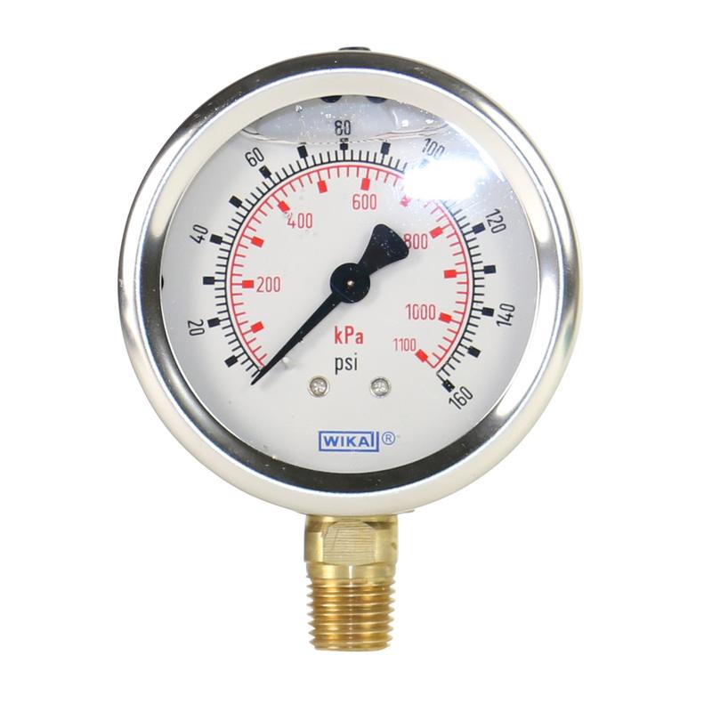 ~(2.1 lbs. 5X4X3)~ GAUGE KIT Back Pressure - 160psi
