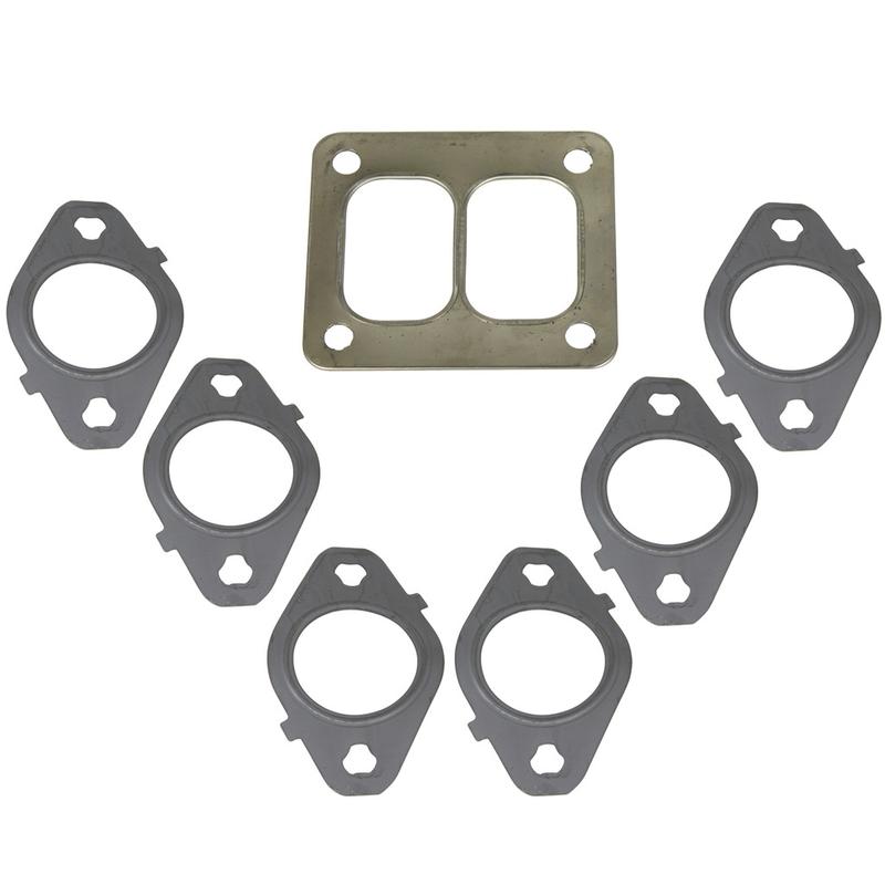 ~(0.4 lbs. 10X6X1)~ Gasket Set Exhaust Manifold T4 Mount - Dodge 1998.5-2017 5.9L/6.7L