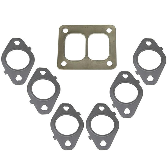~(0.4 lbs. 10X6X1)~ Gasket Set Exhaust Manifold T4 Mount - Dodge 1998.5-2017 5.9L/6.7L