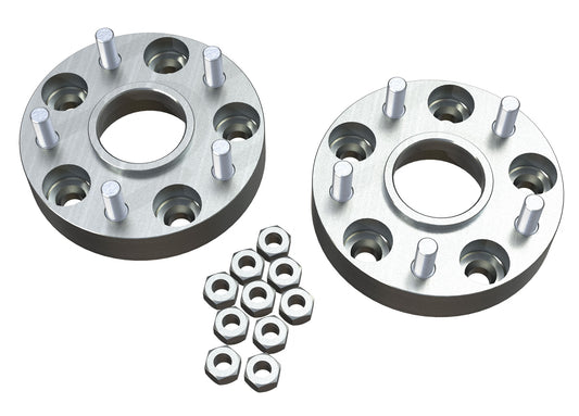 ~(7.3 lbs. 7X7X4)~ JK 1.25 Wheel Offset Adapter Kit 5x5 to 5.5 07-Pres Wrangler JK TeraFlex