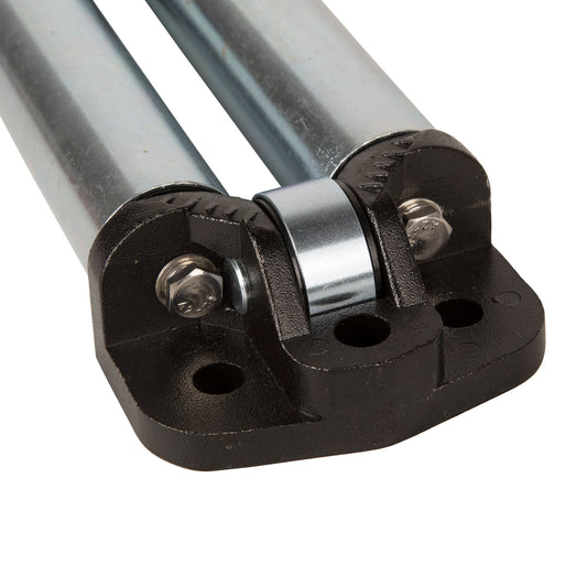 ~(5 lbs. 12X4X2)~ Winch Fairlead Roller 4-Way Black