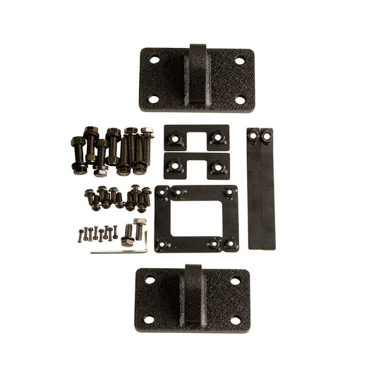 ~(78 lbs. 75X17X11)~ Spartan Bumper Front High Clearance Ends Overrider 07-18 JK
