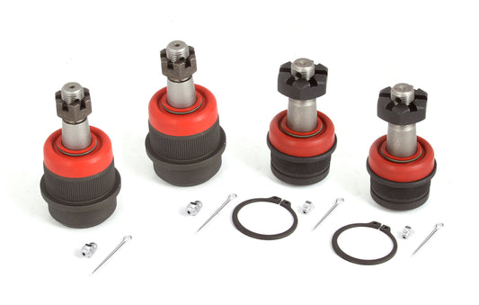 ~(6 lbs. 6X4X4)~ Suspension Ball Joint Kit 4 Piece 07-18 Wrangler Grand Cherokee