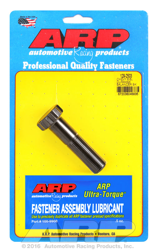 ~(0.6 lbs. 9X5X2)~ GM 6.6L Duramax balancer bolt kit  inBOLT ONLY in