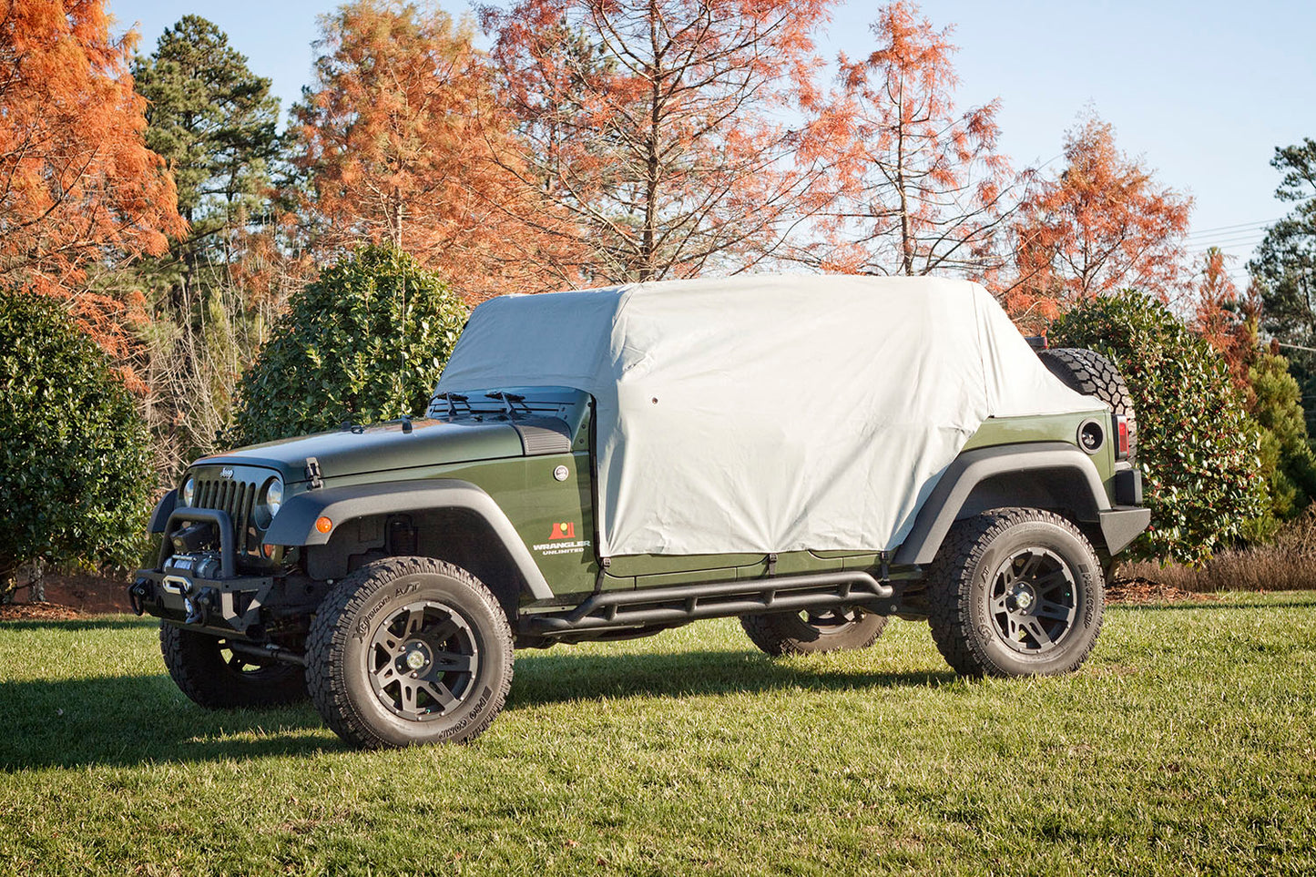 ~(4 lbs. 13X13X13)~ Weather-Lite Cab Cover 07-21 Jeep Wrangler JK JL 4 Door