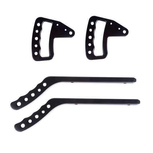 ~(6 lbs. 20X15X11)~ Metal Grab Handles Aluminum F R Set 07-18 Wrangler JK