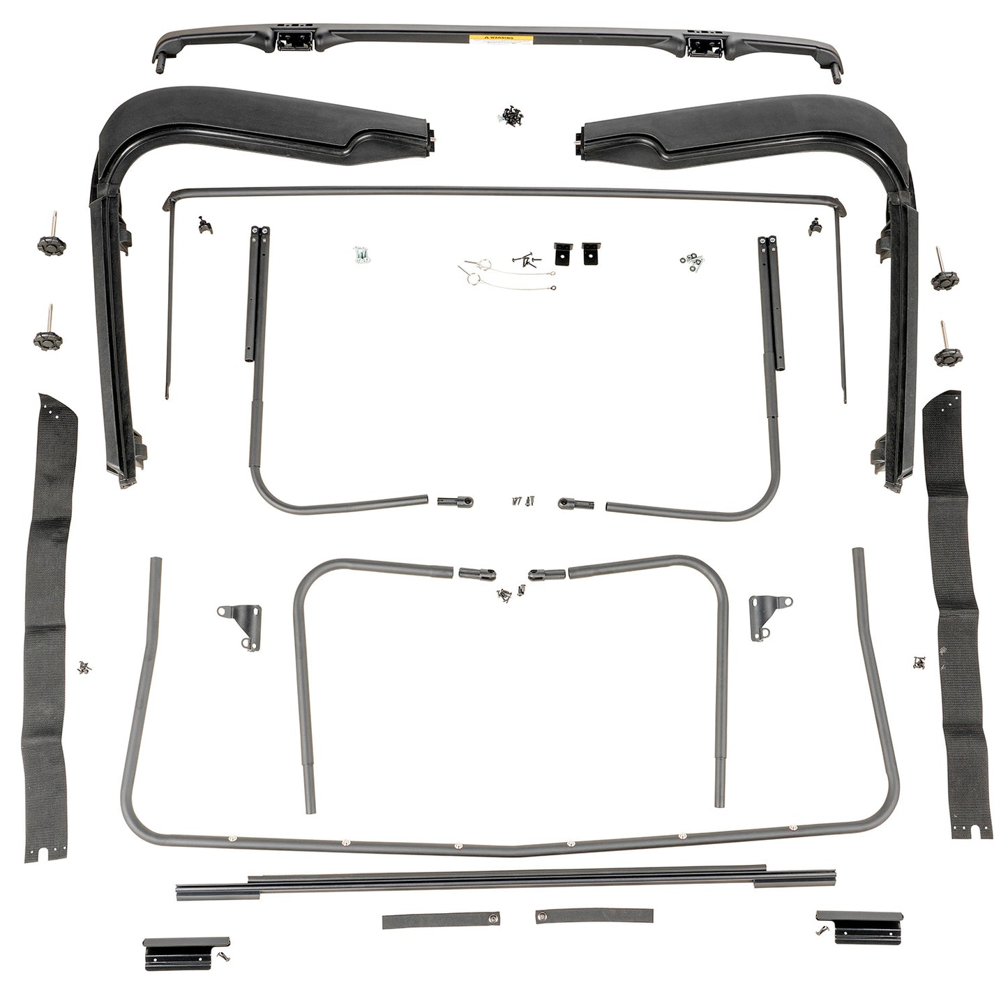 ~(43 lbs. 57X22X11)~ Factory Soft Top Hardware 97-06 Jeep Wrangler TJ