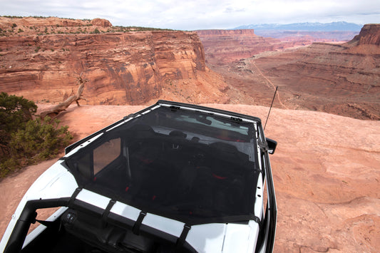 ~(2 lbs. 13X7X5)~ Eclipse Sun Shade Black Full 18-21 Wrangler Unlimited JLU 4 Door
