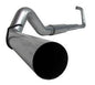 (12 lbs. 37X9X9)~ TAILPIPE  1ST SECTION  5; ALUMINIZED: 1999-2003 FORD 7.3L POWERSTROKE F250 F350