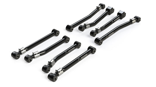 ~(68 lbs. 27X14X7)~ JL/JLU Alpine Flexarm Kit - 8-Arm Adjustable Control Arms (0-4.5IN Lift)