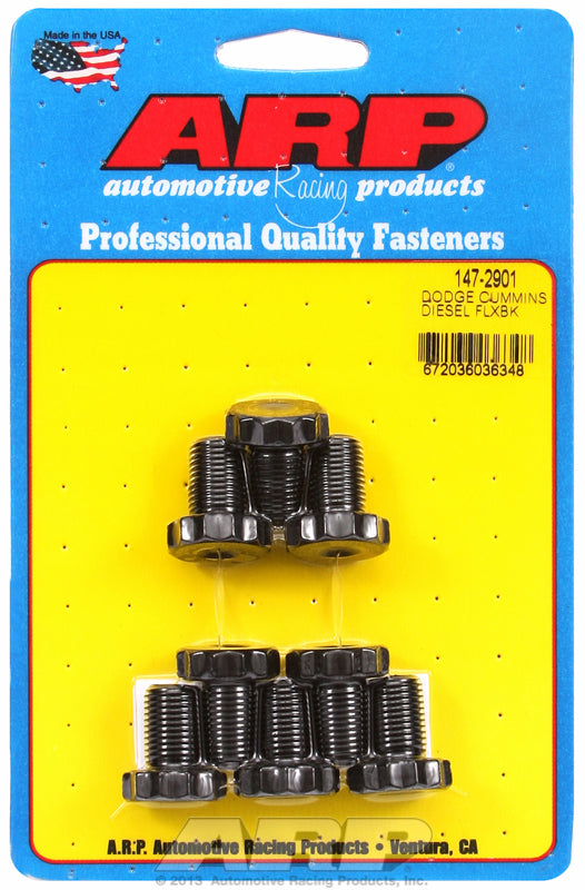 ~(0.6 lbs. 9X5X1)~ Dodge Cummins diesel flexplate bolt kit