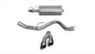 ~(25 lbs. 57X21X15)~ 3.0 Inch Cat-Back Sport Single Side Exit Exhaust 4.0 Inch Polished Tips 15-Present Ford F150 EcoBoost 3.5L V6 T/2.7L T SuperCab/SuperCrew 145/156.8/163.7 Inch WB Stainless Steel