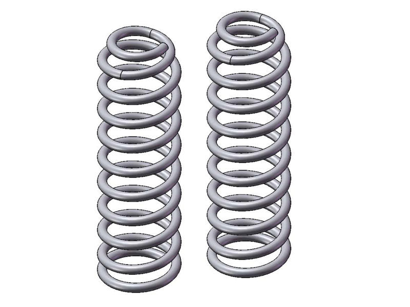 ~(25 lbs. 24X12X6)~ Jeep Wrangler 2.5 Inch Front Coil Springs 2007-2018 JK