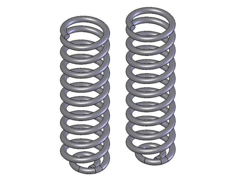 ~(25 lbs. 24X12X6)~ Jeep Wrangler 2.5 Inch Rear Coil Springs 2007-2018 JK