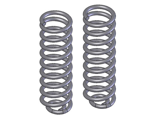 ~(25 lbs. 24X12X6)~ Jeep Wrangler 2.5 Inch Rear Coil Springs 2007-2018 JK