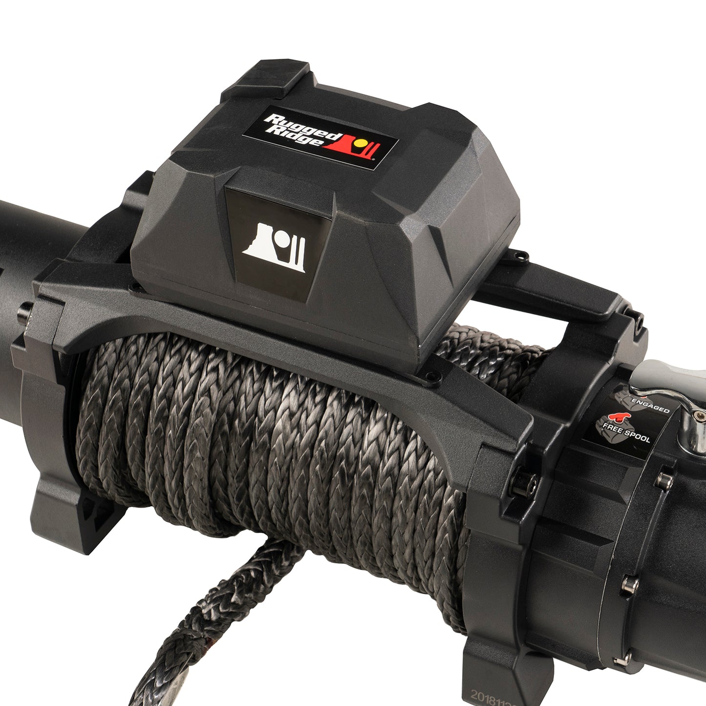 ~(56 lbs. 24X13X10)~ Trekker Winch 12500 LBS Synthetic Rope IP68 Waterproof Wireless