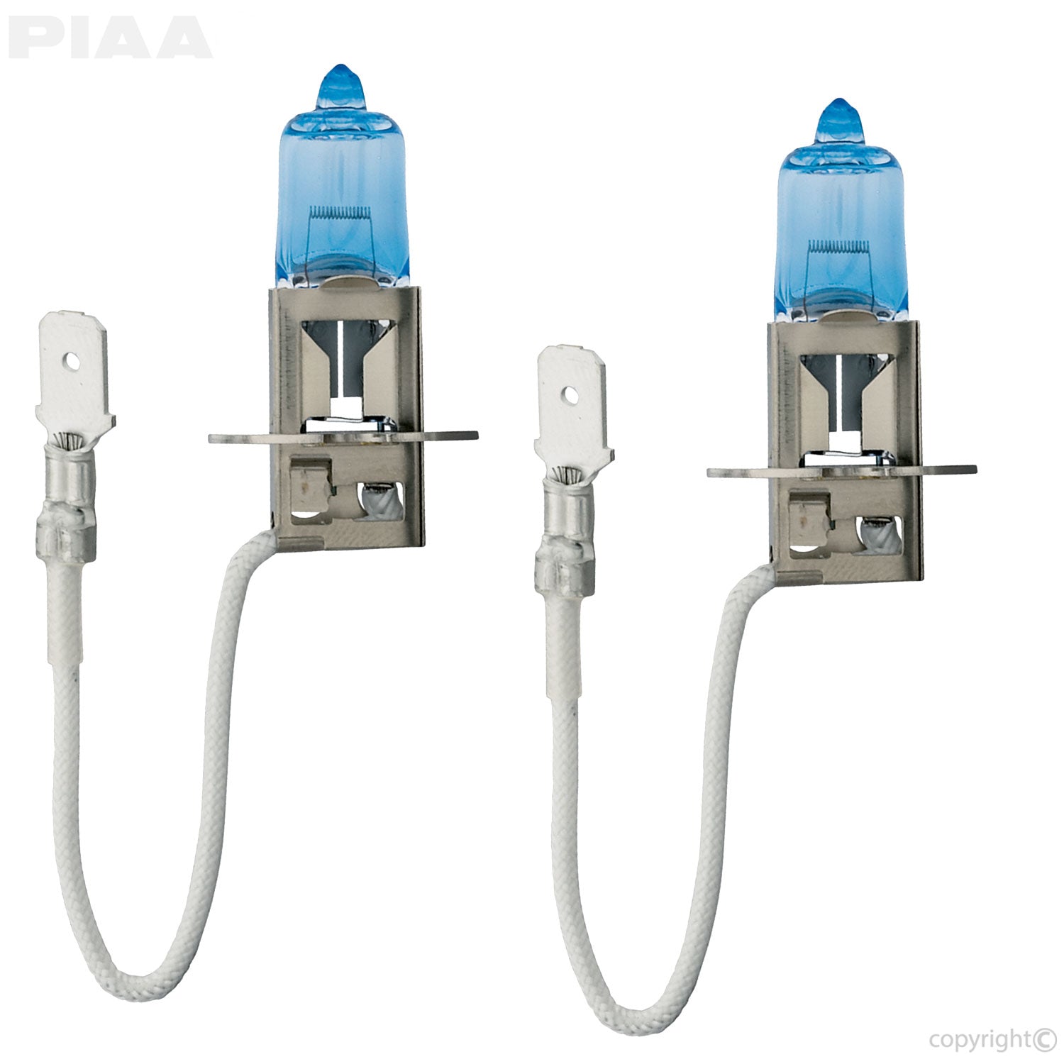 ~(0.3 lbs. 5X4X2)~ PIAA H3 Xtreme White Plus Bulb 55w 4000K Twin Pack