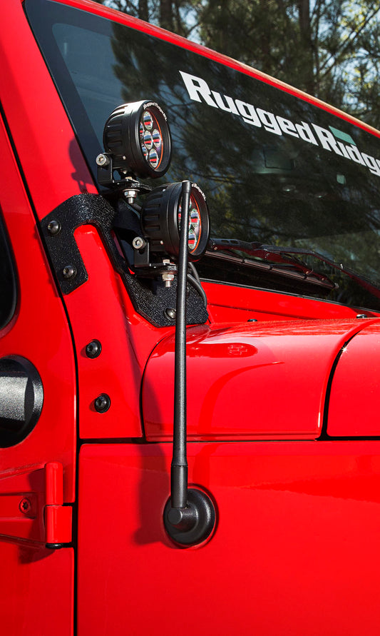 ~(0.1 lbs. 13X3X0)~ Antenna Reflex 13 inch 07-21 Jeep Wrangler   2020 Gladiator