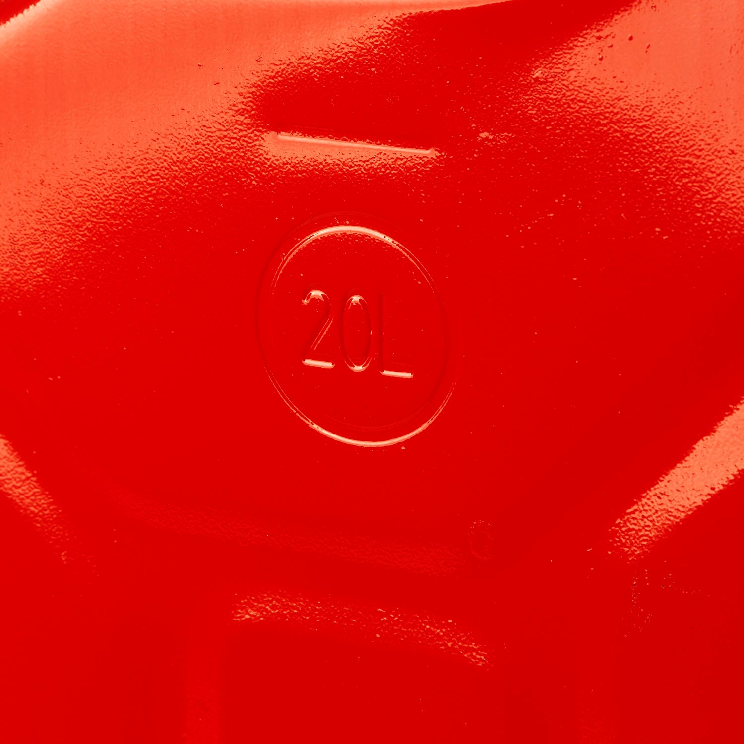 ~(8 lbs. 19X14X7)~ Jerry Can Red 20L Metal